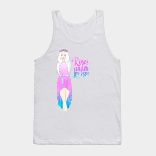 Roses uder the skin Tank Top